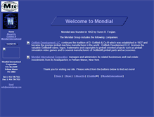 Tablet Screenshot of mondialgroup.com